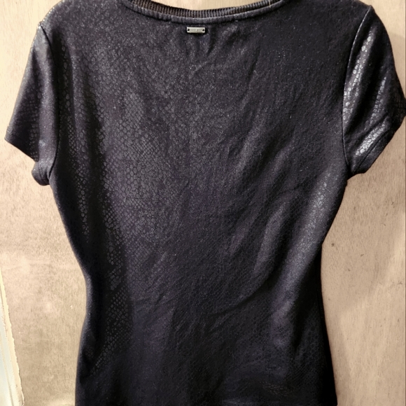 White House Black Market Black T Shirt - Picture 2 of 6